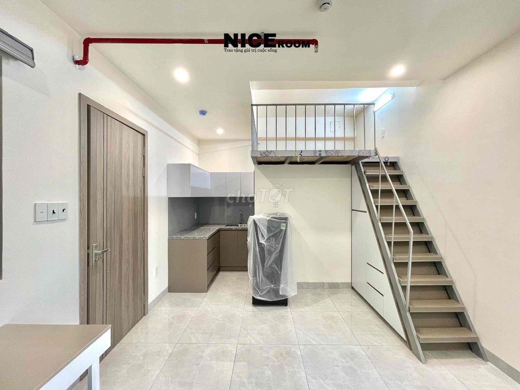 phòng trọ có gác full nội thất 5tr7-6tr có thang máy