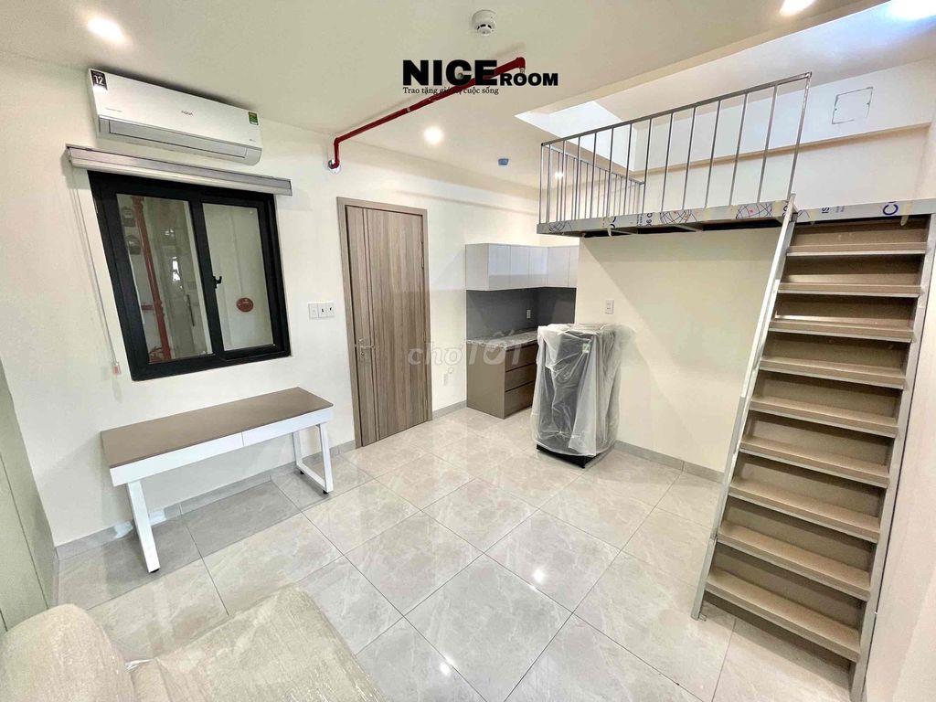 phòng trọ có gác full nội thất 5tr7-6tr có thang máy