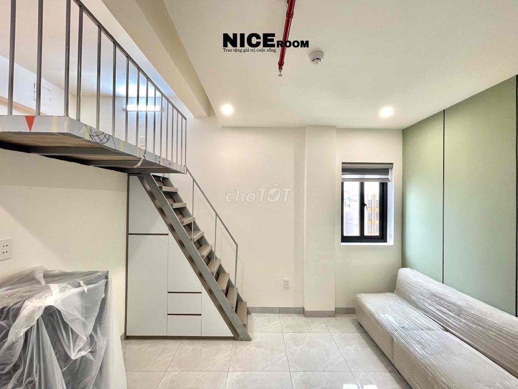 phòng trọ có gác full nội thất 5tr7-6tr có thang máy