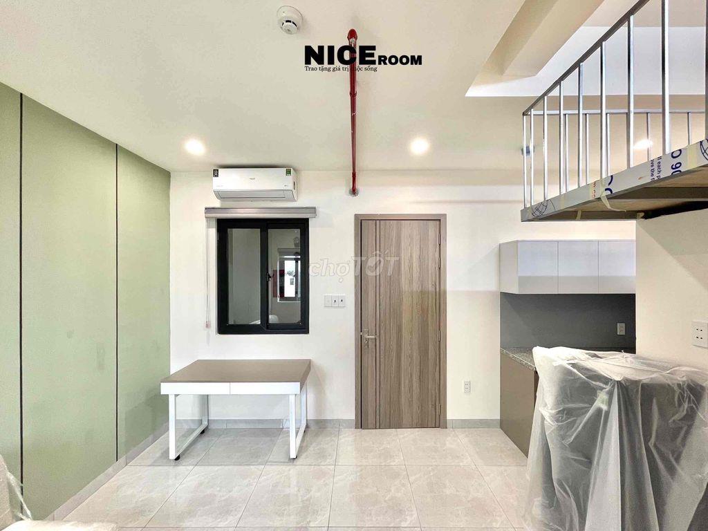 phòng trọ có gác full nội thất 5tr7-6tr có thang máy