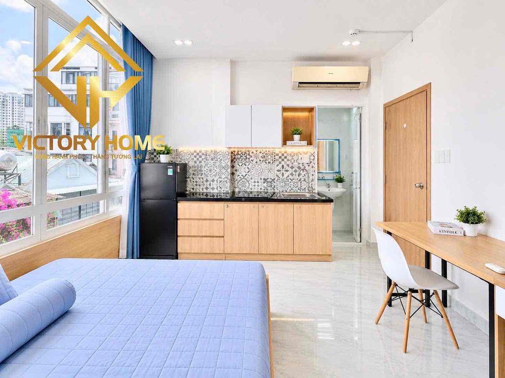 Studio cửa sổ đón gió tại Ung Văn Khiêm| Gần ĐH Ngoại Thương