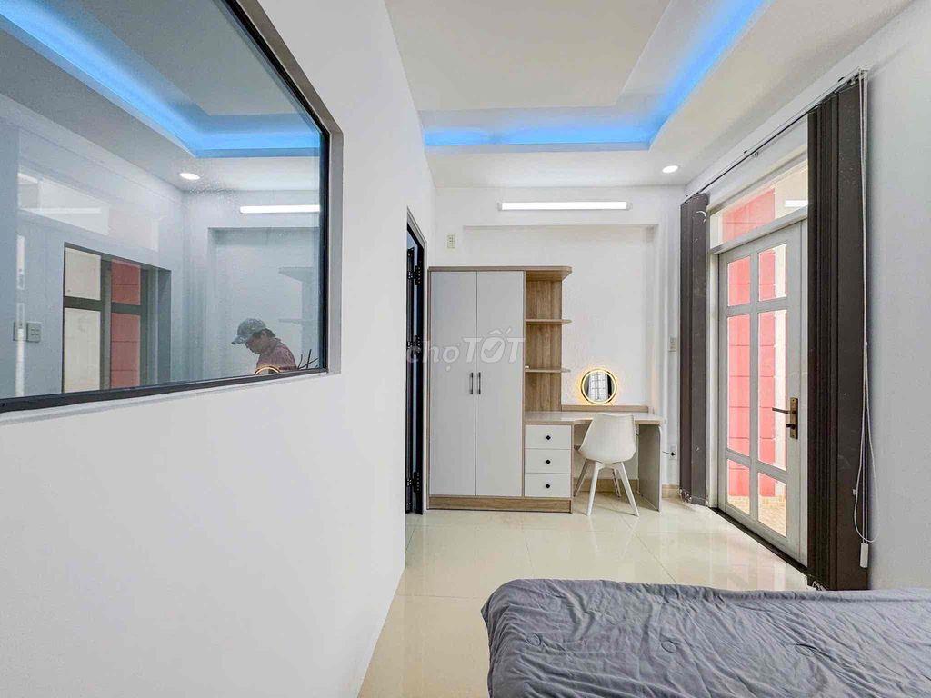 CHDV 1 PHÒNG NGỦ TÁCH BẾP TẠI TRẦN THỊ NGHĨ| BAN CÔNG TO THOÁNG GẦN BT