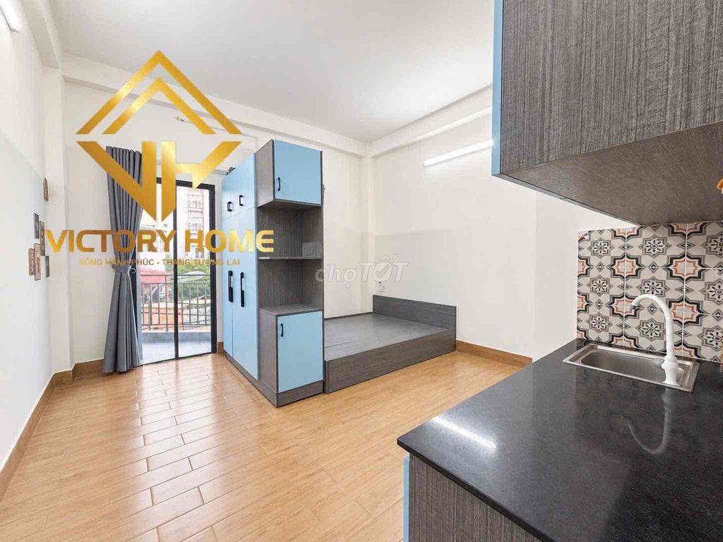 STUDIO BAN CÔNG THOÁNG  3PHÚT ĐẾN VLU CS3, IUH|FULL NT CÓ GIÁ RẺ