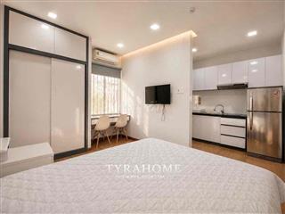 🔥Cho thuê căn hộ Studio - Full nội thất - Cửa sổ trời, Đầy đủ tiện ích