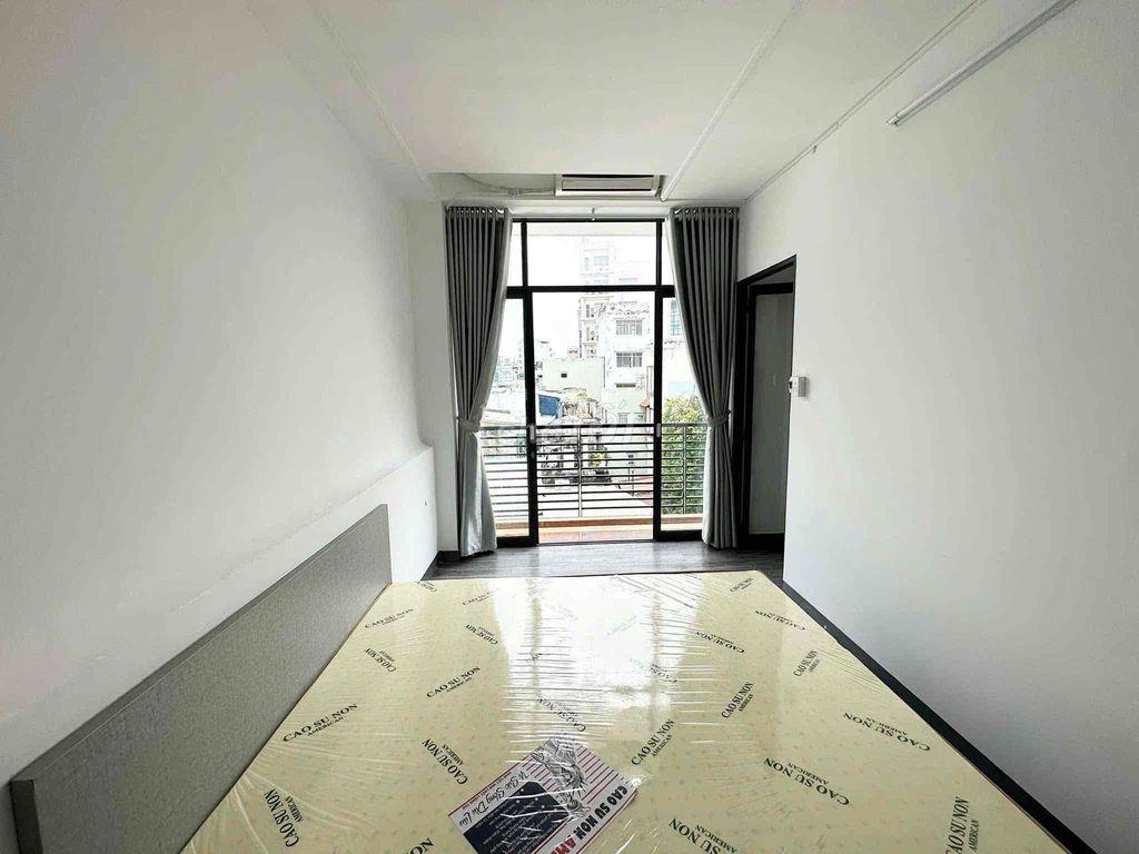 Cho thuê 1PN Trần Huy Liệu, ban công, tách bếp, máy giặt riêng