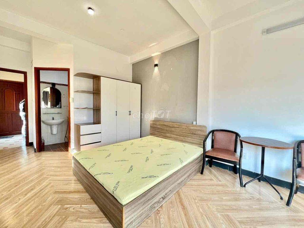 Căn hộ Studio - Đặng Thuỳ Trâm - Full nội thất, ban công - Gần ĐH VL