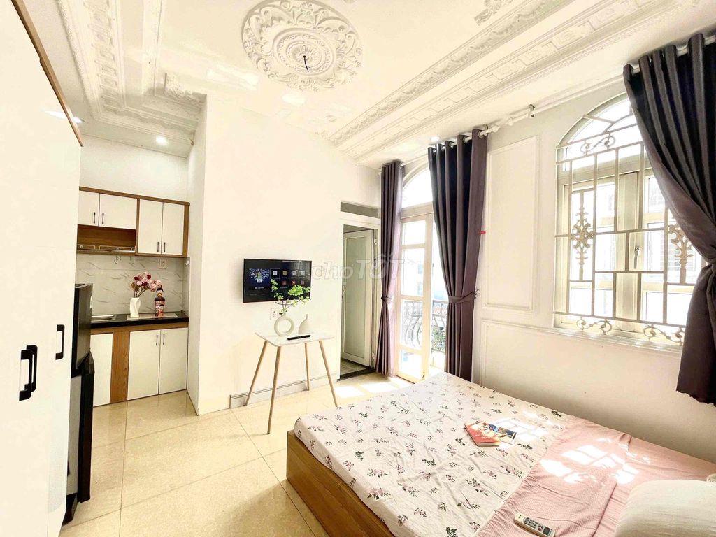 Căn hộ Studio⚡️ Phạm Ngũ Lão, Gò Vấp - Full nội thất, ban công