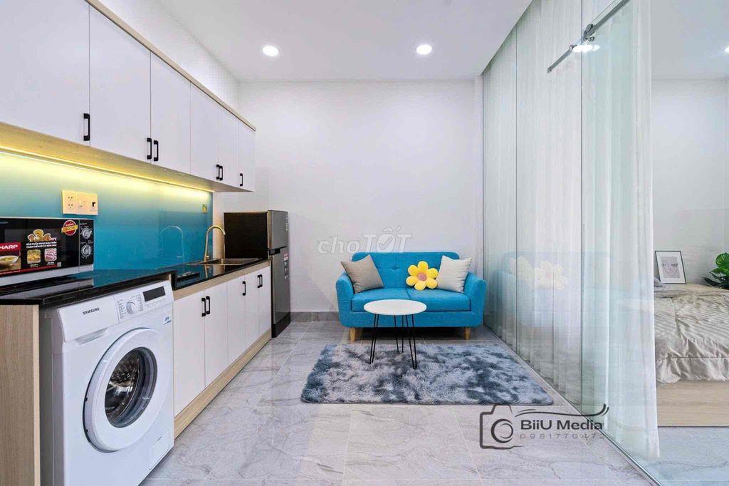 Căn hộ 1PN - Thích Quảng Đức - Full nội thất, ban công, tách bếp