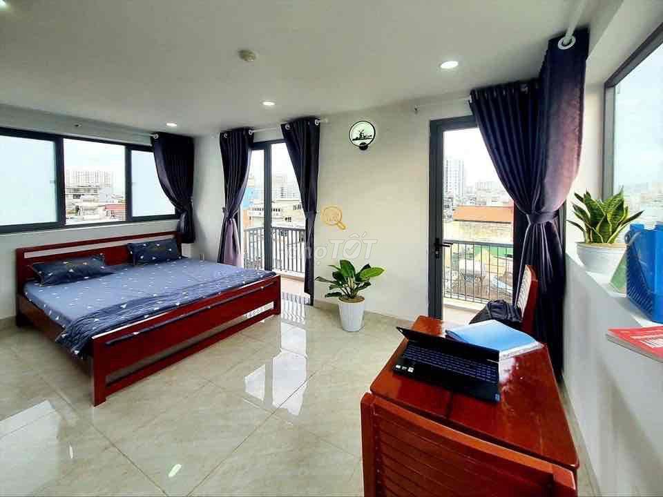 Căn hộ Studio - Ngô Đức Kế - Ban công, full nội thất -Gần Bùi Đình Tuý