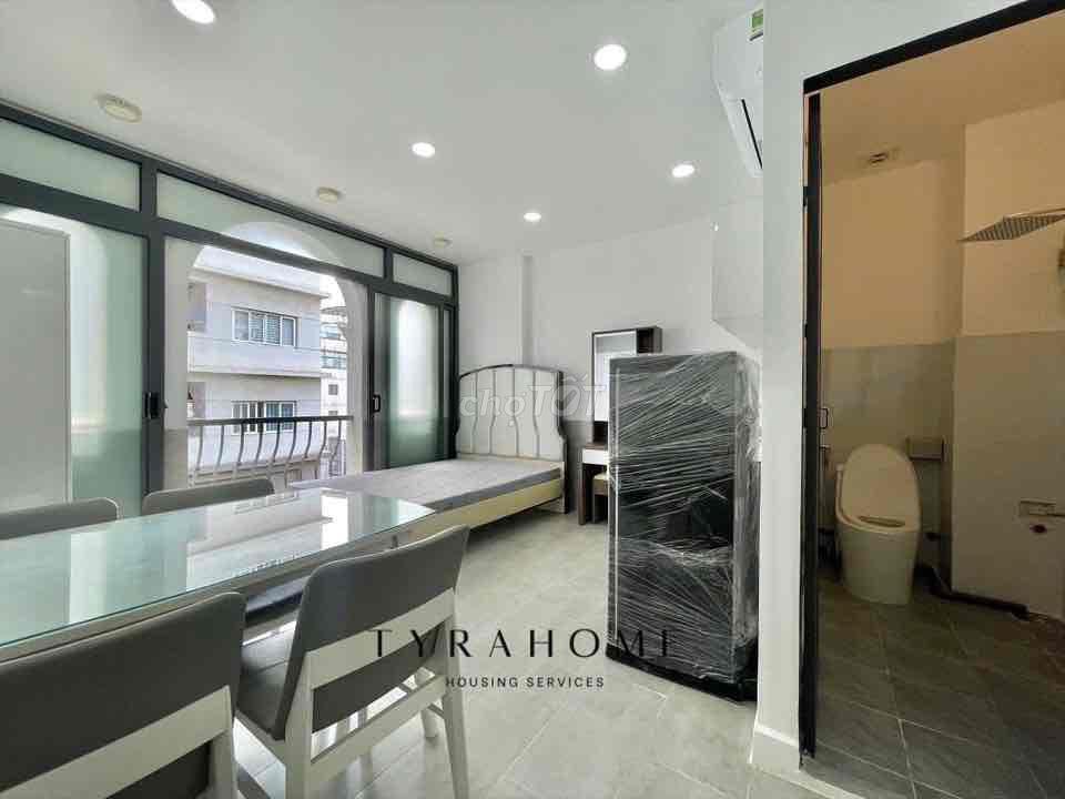Căn hộ Studio - Nguyễn Gia Trí - Full nội thất, ban công giá 7tr3