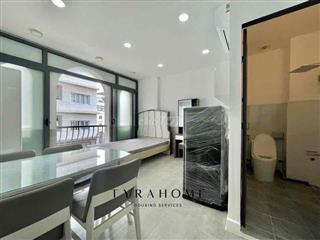 Căn hộ Studio - Nguyễn Gia Trí - Full nội thất, ban công giá 7tr3