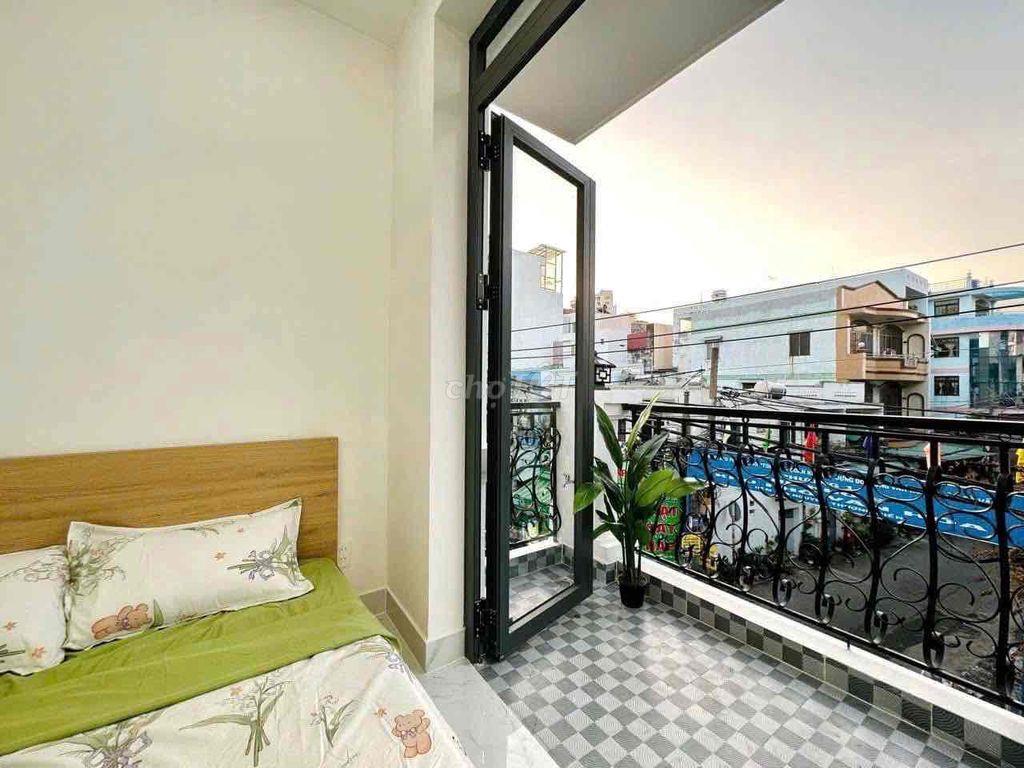 Cho thuê căn hộ Studio - Nguyễn Thượng Hiền - Full nội thất, ban công