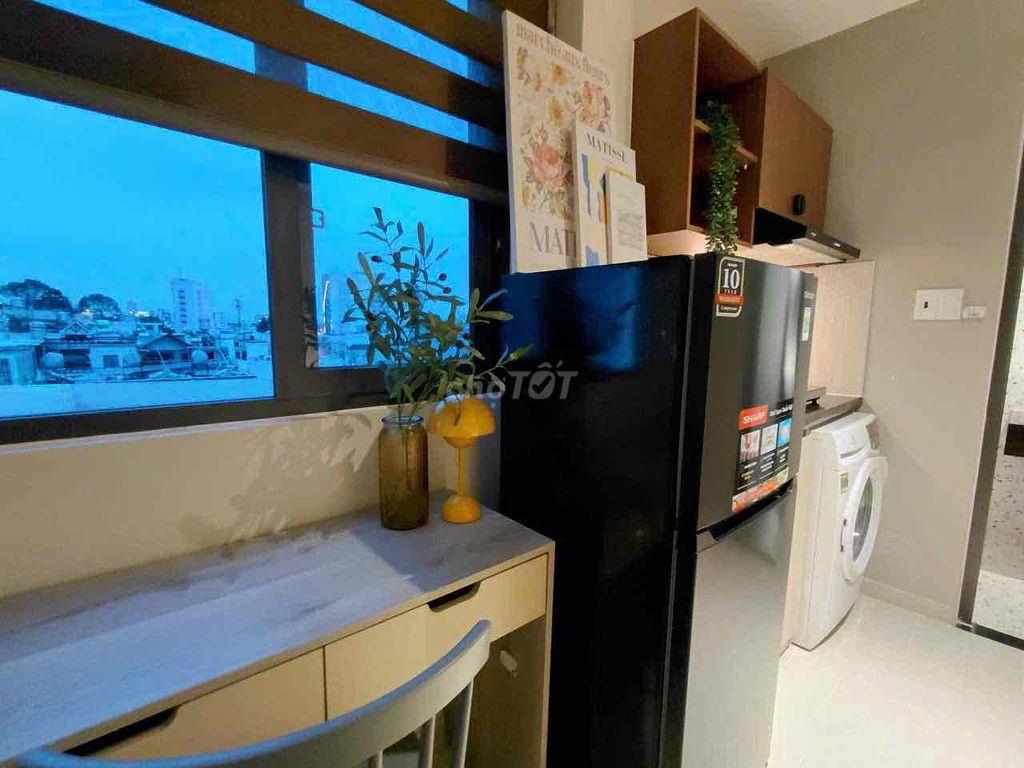 Căn hộ Studio - Nơ Trang Long - full nội thất, thiết kế hiện đại