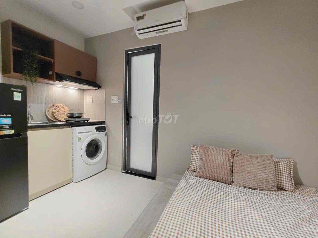 Căn hộ Studio - Nơ Trang Long - full nội thất, thiết kế hiện đại