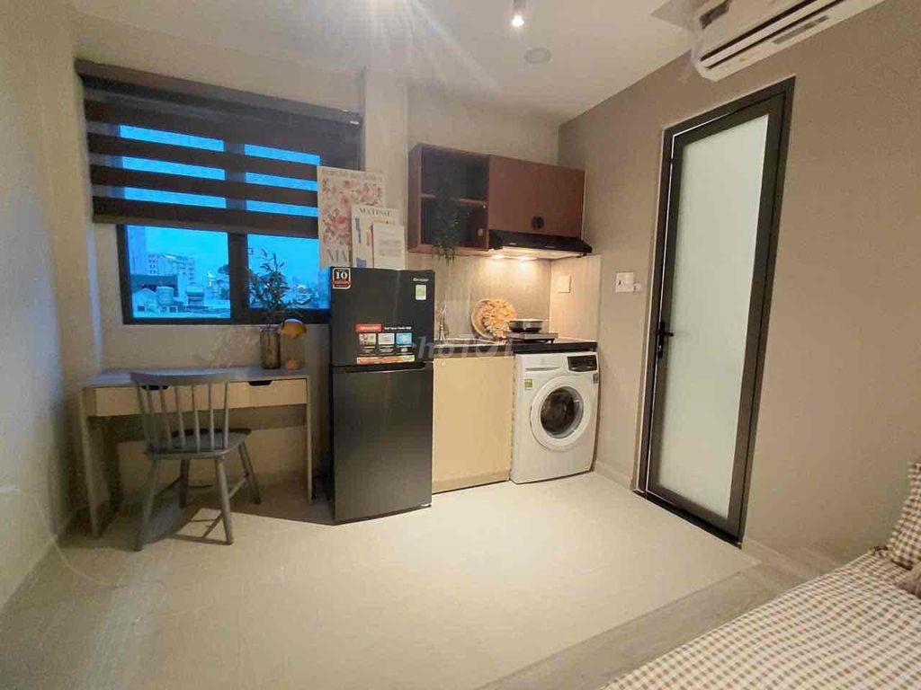 Căn hộ Studio - Nơ Trang Long - full nội thất, thiết kế hiện đại