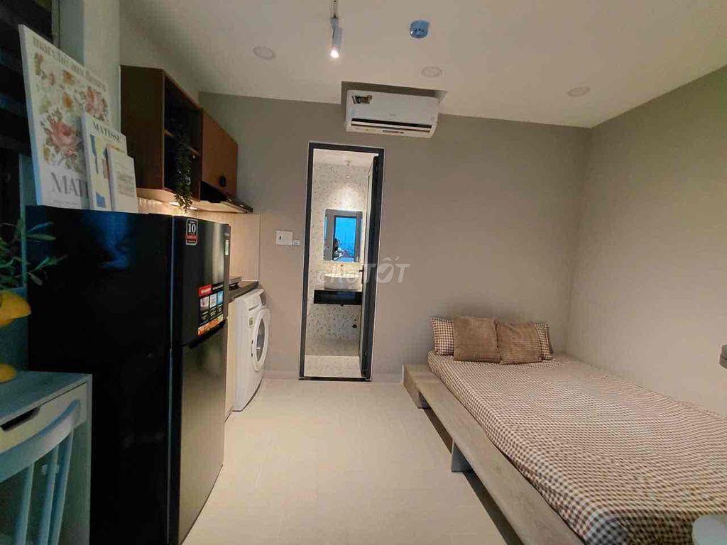 Căn hộ Studio - Nơ Trang Long - full nội thất, thiết kế hiện đại