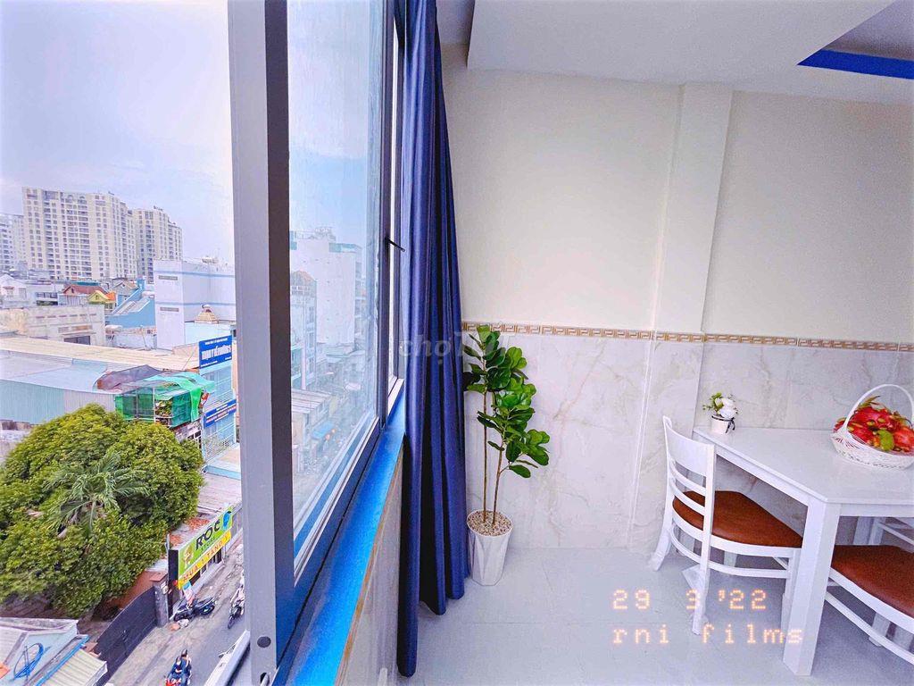⚡️Căn hộ Studio - Thích Quảng Đức - Toà nhà thang máy, full nội thất