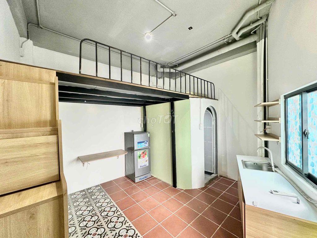 Duplex 3tr9 - Thang máy - Khu phố ẩm thực Phan Xích Long, Vạn Kiếp