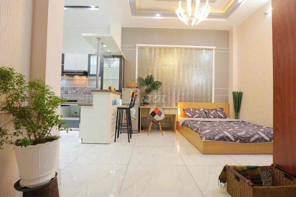 Cho thuê Studio tầng trệt - Hoàng Văn Thụ - Full nội thất