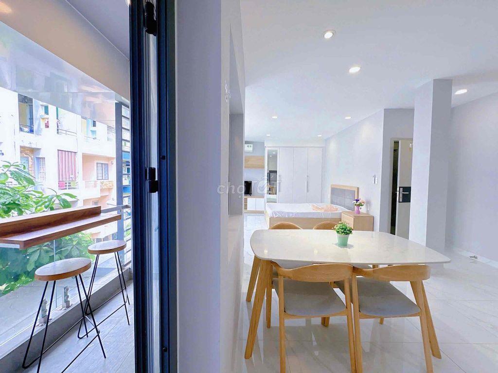 🍀CĂN HỘ DV-FULL NT-1PN-STUDIO🍀BALCONY-THANG MÁY-BẢO VỆ🌷CHU VĂN AN⚡️