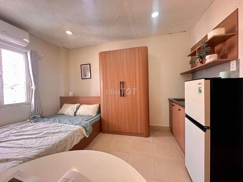 🌹 CĂN HỘ CAO CẤP - FULL NỘI THẤT - 1PN - STUDIO - BAN CÔNG THOÁNG MÁT