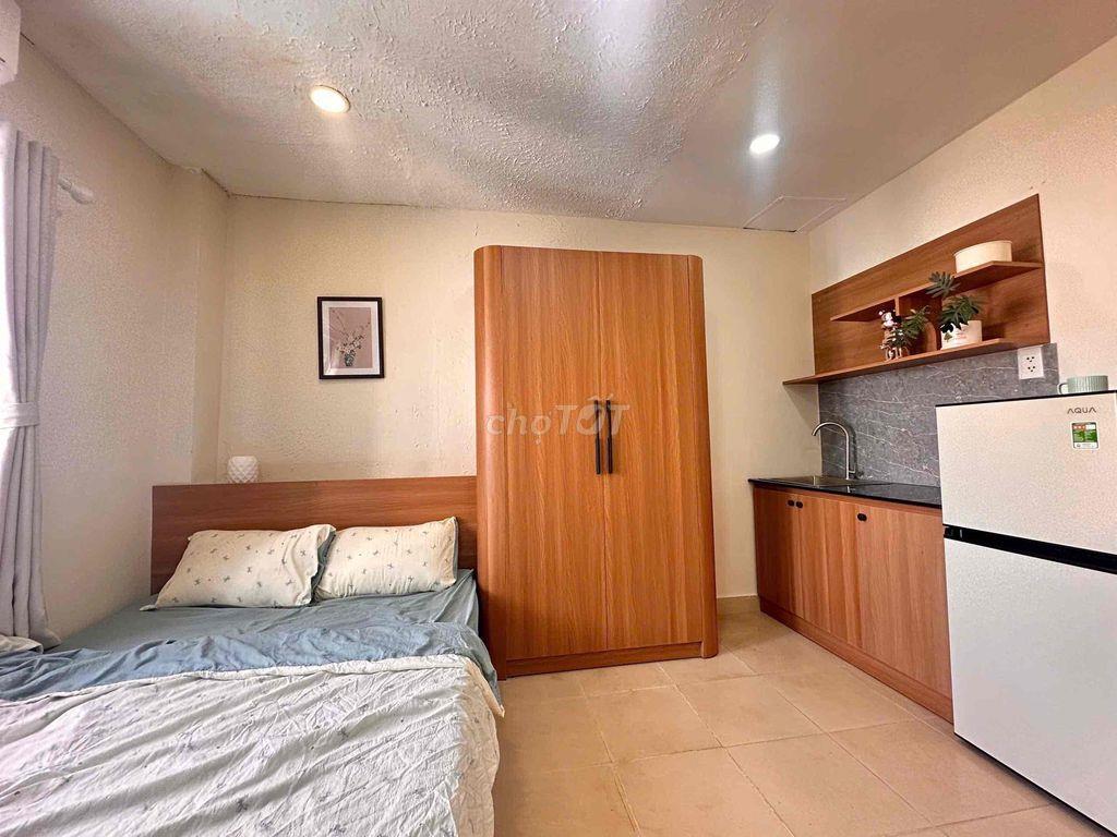 🌹 CĂN HỘ CAO CẤP - FULL NỘI THẤT - 1PN - STUDIO - BAN CÔNG THOÁNG MÁT