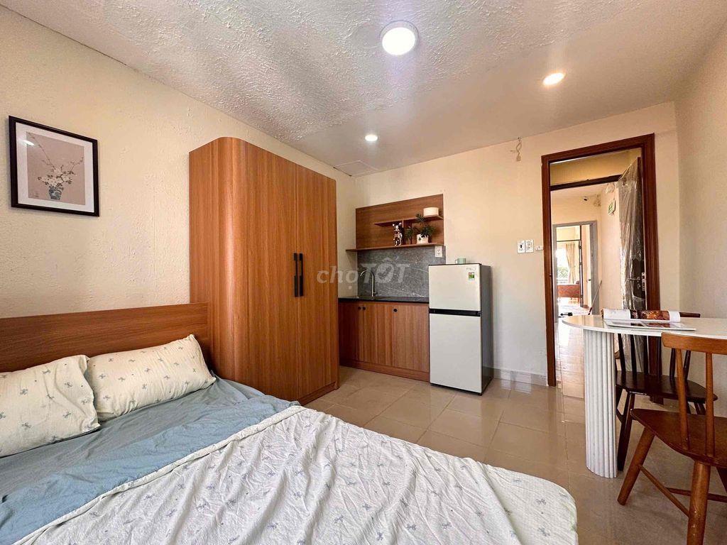 🌹 CĂN HỘ CAO CẤP - FULL NỘI THẤT - 1PN - STUDIO - BAN CÔNG THOÁNG MÁT