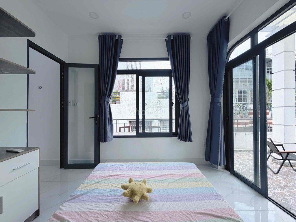 💥CHO THUÊ CHDV - 1PN - STUDIO - FULL NỘI THẤT - BALCONY THOÁNG🍀LVD🌸