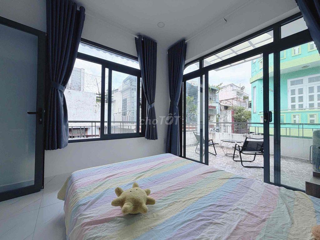 💥CHO THUÊ CHDV - 1PN - STUDIO - FULL NỘI THẤT - BALCONY THOÁNG🍀LVD🌸