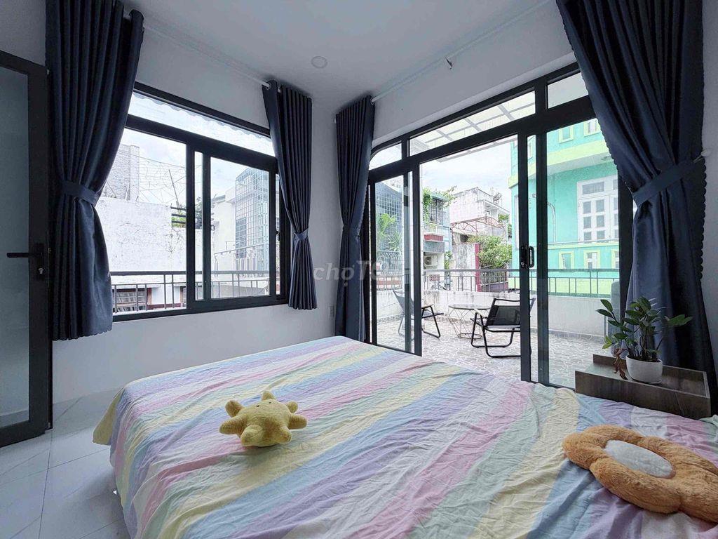 💥CHO THUÊ CHDV - 1PN - STUDIO - FULL NỘI THẤT - BALCONY THOÁNG🍀LVD🌸