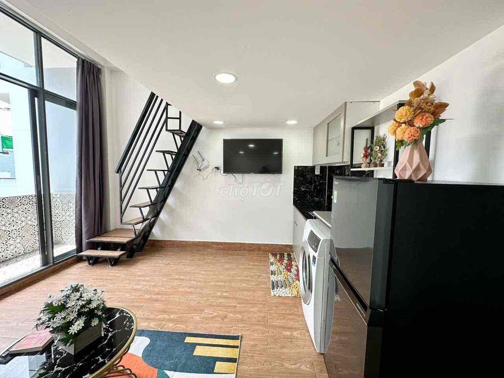 🌹 CHDV - FULL NT - BALCONY - 1PN - DUPLEX ⚡️ HVB 💥 LVS 🍀 TRƯỜNG SA 🎈