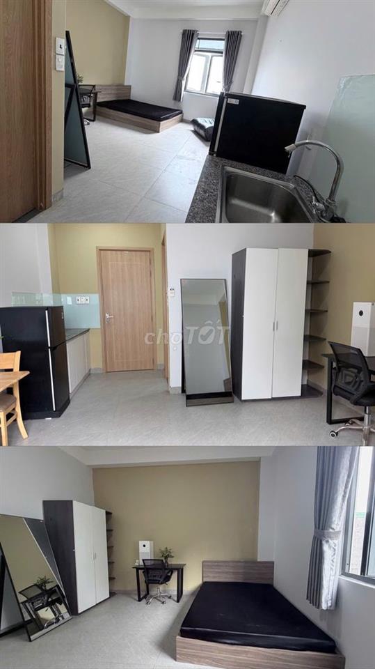 Căn Hộ Studio Ban Công Cửa Sổ Full NT Xô Viết Nghệ Tĩnh, Điện Biên Phủ
