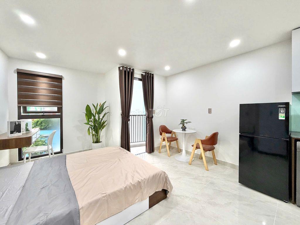 Căn Hộ Studio Ban Công - Cửa Sổ Full NT Nơ Trang Long, Lê Quang Định