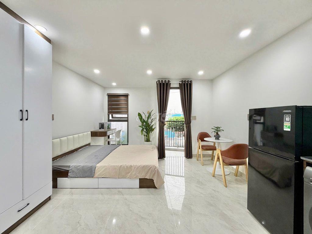 Căn Hộ Studio Ban Công - Cửa Sổ Full NT Nơ Trang Long, Lê Quang Định