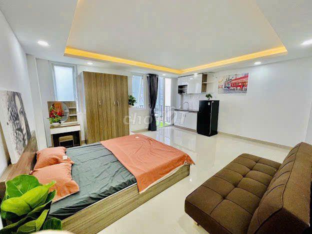 Studio ban công 40m² Full NT - Lê Văn Duyệt gần Chợ Bà Chiểu tiện Q1