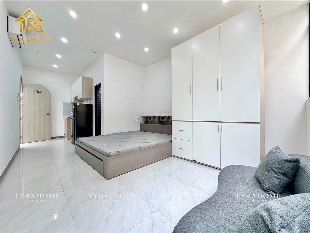 🔥CĂN ĐẸP🔥Studio ban công 37m2 – Full NT xịn kế ĐH Văn Lang CS2