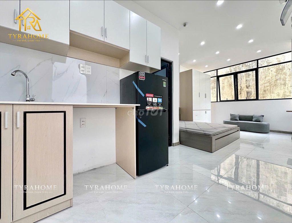 🔥CĂN ĐẸP🔥Studio ban công 37m2 – Full NT xịn kế ĐH Văn Lang CS2