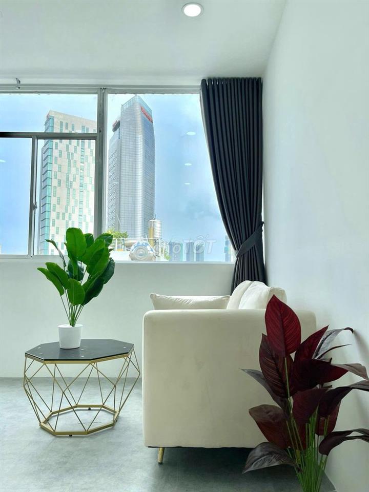 ⚡CĂN HOT⚡Studio 45m² – Tách bếp, ban công, full NT, mg riêng gần Q1