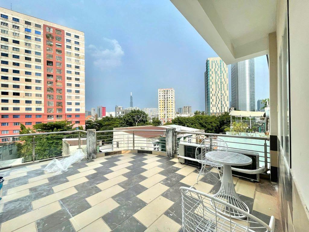 ⚡CĂN HOT⚡Studio 45m² – Tách bếp, ban công, full NT, mg riêng gần Q1