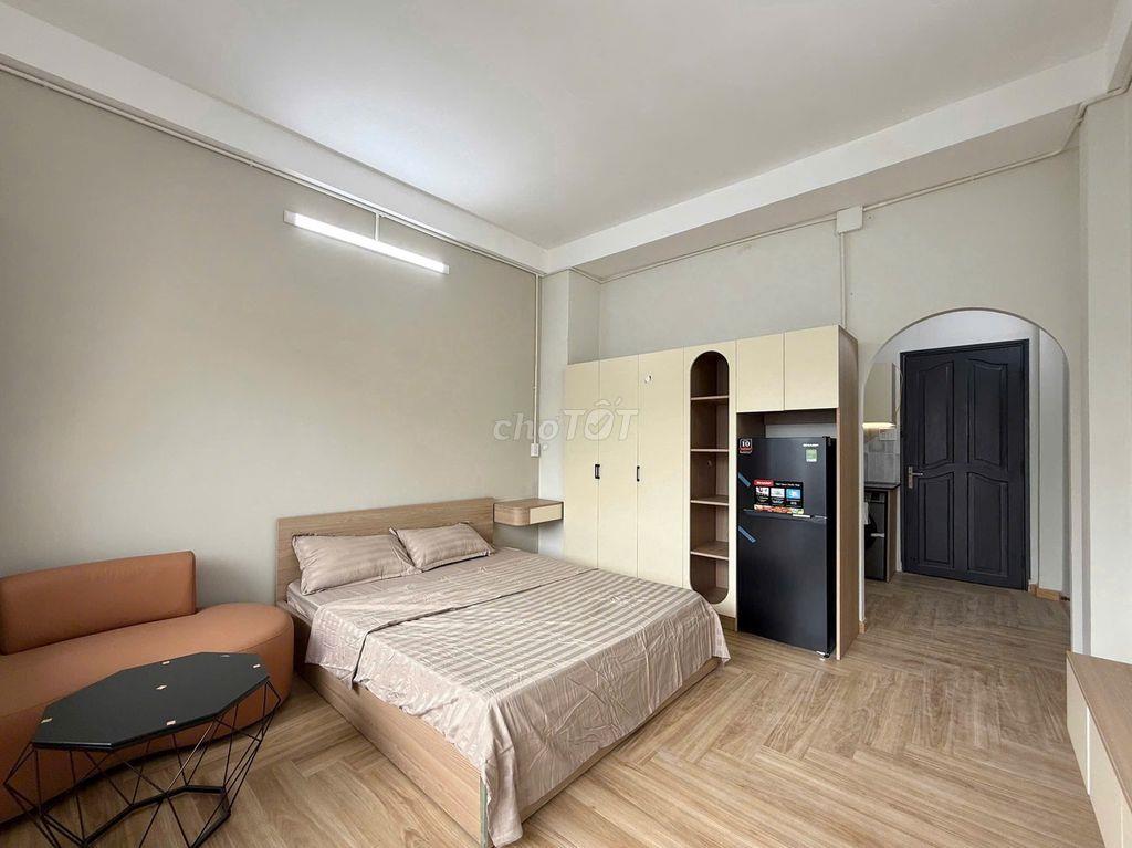 🔥 CĂN ĐẸP 🔥 1PN 43m² ban công – Full NT xịn, máy giặt riêng, Lê Văn Sỹ
