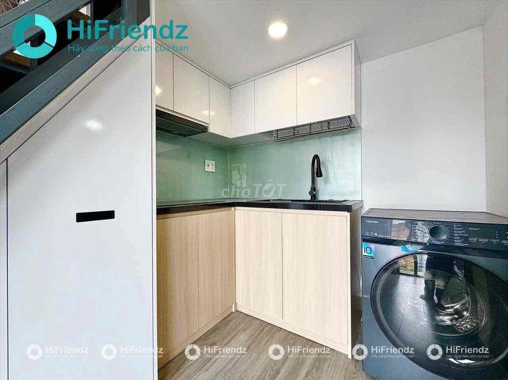 PHÒNG ĐẸP GIÁ RẺ GÁC CAO BAN CÔNG THOÁNG MỚI 99% GẦN UEF, HIU, Q1