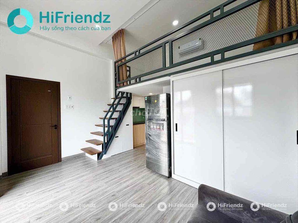 PHÒNG ĐẸP GIÁ RẺ GÁC CAO BAN CÔNG THOÁNG MỚI 99% GẦN UEF, HIU, Q1