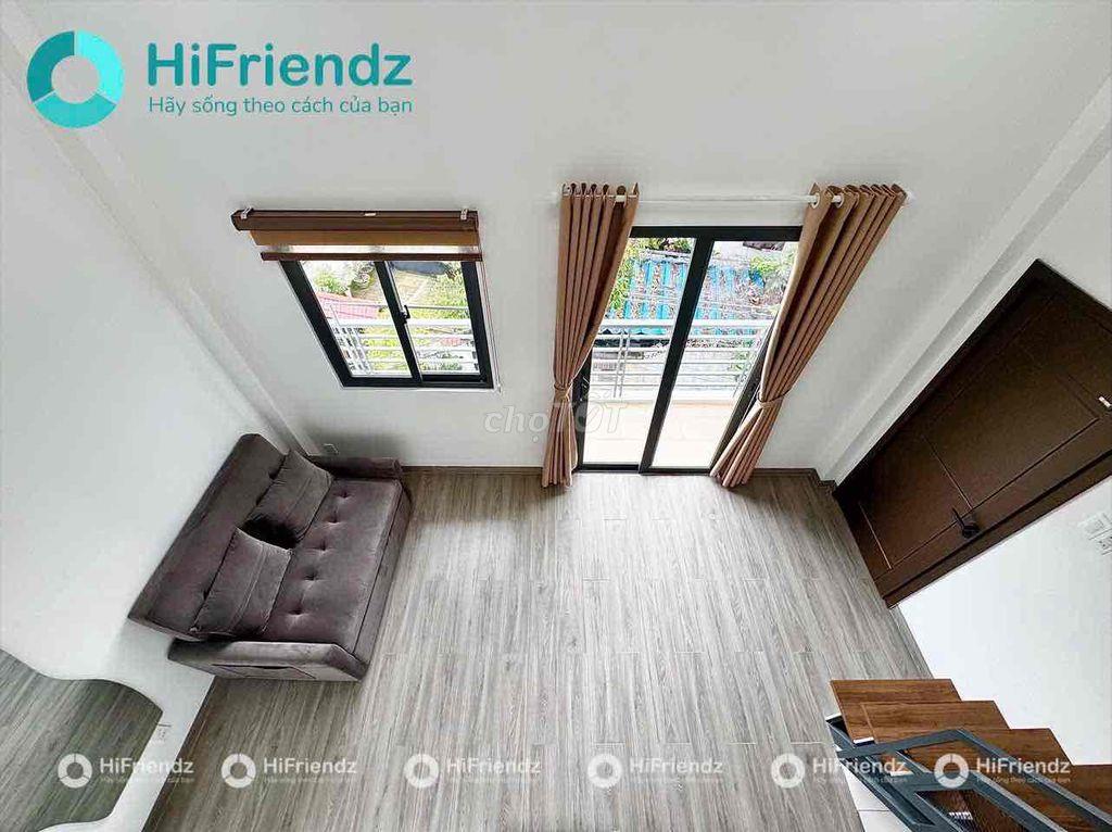 PHÒNG ĐẸP GIÁ RẺ GÁC CAO BAN CÔNG THOÁNG MỚI 99% GẦN UEF, HIU, Q1