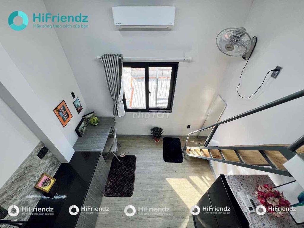 PHÒNG ĐẸP GÁC CAO 1m8 GIÁ RẺ, RỘNG 30m2 CỬA SỔ THOÁNG GẦN VLU, Q1, Q3