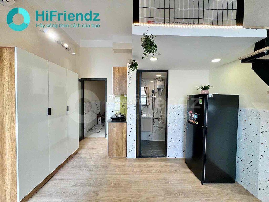 PHÒNG ĐẸP GIÁ RẺ BAN CÔNG THOÁNG, GÁC CAO RỘNG 30m2 GẦN UTH, VLU, Q1