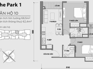 CHO THUÊ PARK 1 – 2PN, GIÁ 22 TRIỆU