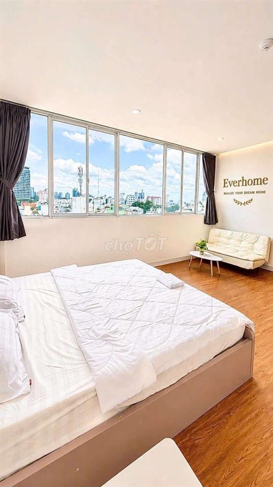 Cho thuê căn 1PN penthouse, Full nội thất – Bình Thạnh giáp Q1
