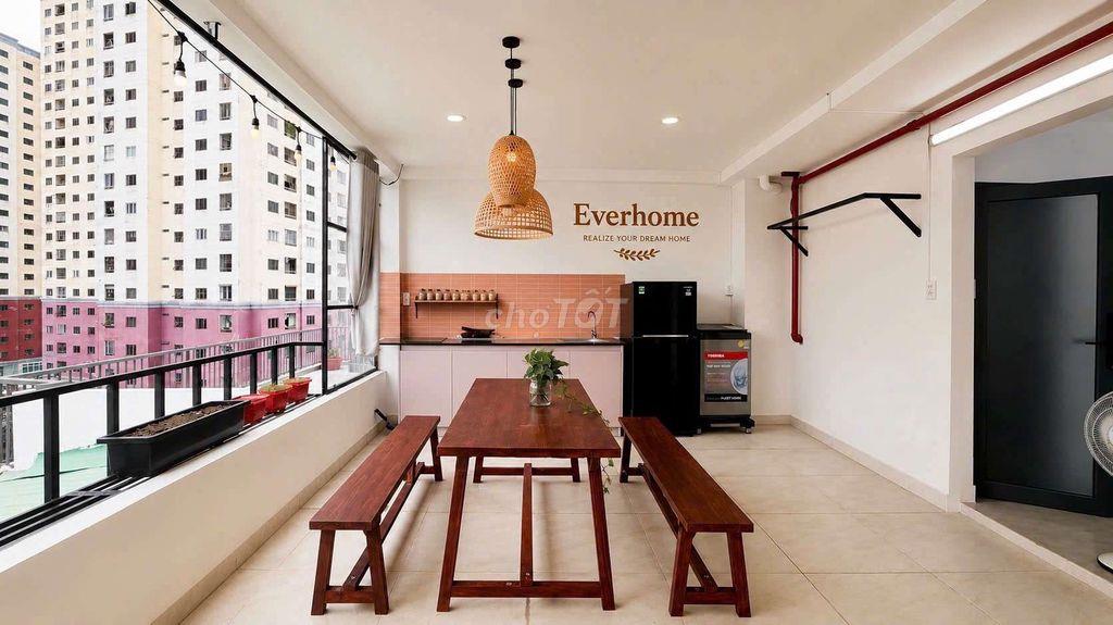 Cho thuê căn 1PN penthouse, Full nội thất – Bình Thạnh giáp Q1