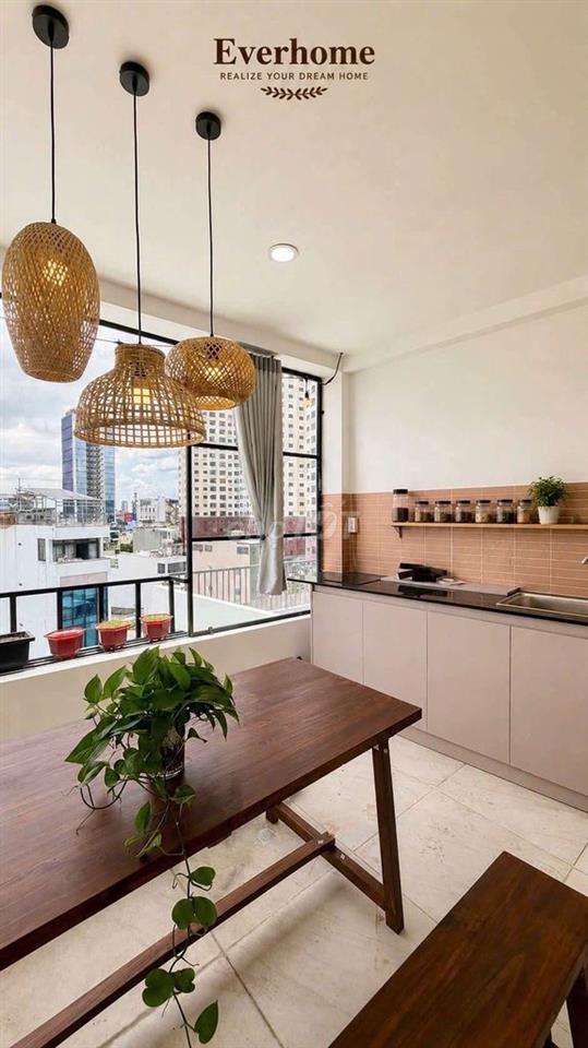 Cho thuê căn 1PN penthouse, Full nội thất – Bình Thạnh giáp Q1