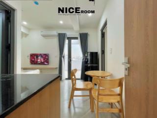 Cho thuê căn hộ 1 phòng ngủ,Penthouse 2 sân thượng,full nt, Bình Thạnh
